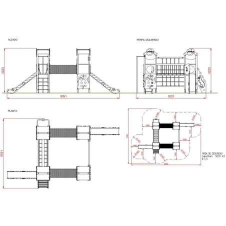 PARQUE INFANTIL MAXI TORRE AMAZONAS
