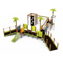 Parque infantil inclusivo Torre Yucatán