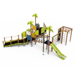 Parque infantil inclusivo Torre Yucatán 2