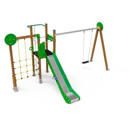 Parque infantil Torre Tenis columpio simple