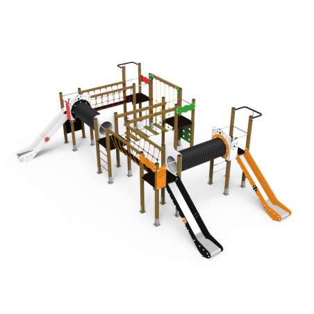 PARQUE INFANTIL MAXI TORRE MULTISPORT 4