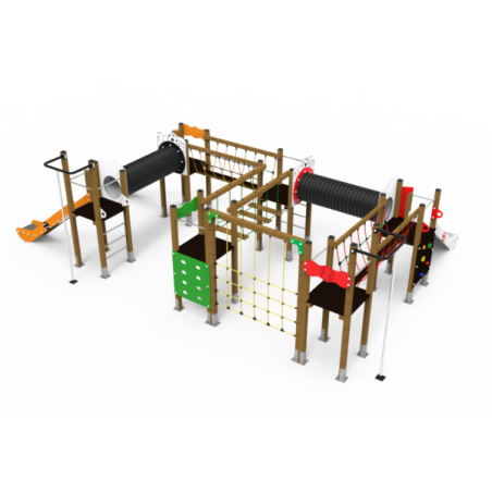 PARQUE INFANTIL MAXI TORRE MULTISPORT 4