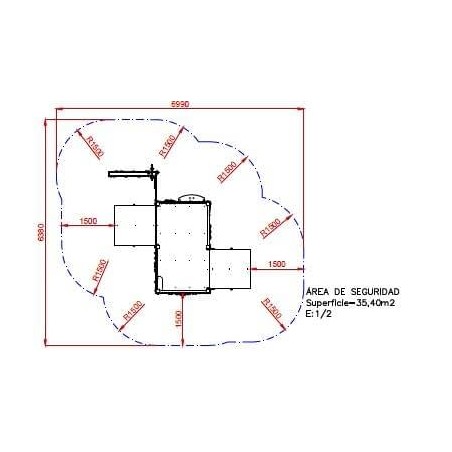 PARQUE INFANTIL INCLUSIVO CASITA VILLA RATÓN