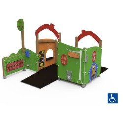 PARQUE INFANTIL INCLUSIVO CASITA VILLA RATÓN