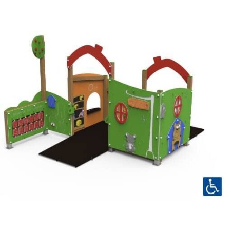 PARQUE INFANTIL INCLUSIVO CASITA VILLA RATÓN