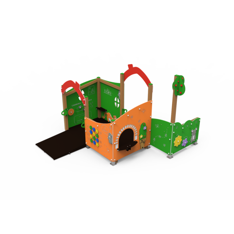 PARQUE INFANTIL INCLUSIVO CASITA VILLA RATÓN