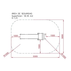 TOBOGÁN GUADALENTÍN MINI 90 CM uso público 2