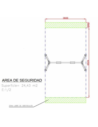 Columpio doble uso público (configurar asientos)