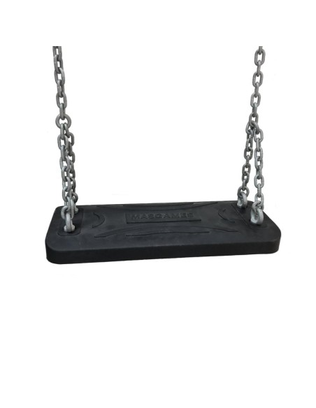 Asiento de columpio con cadenas (configurar cadenas)