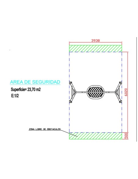 Columpio Nido uso público