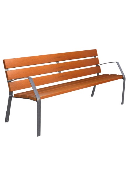 Banco Modo madera tropical