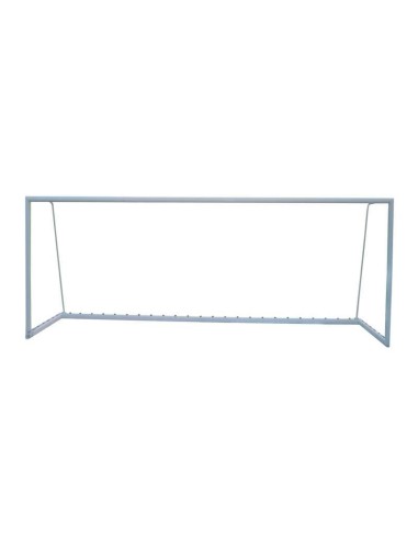 2 Porterías fútbol 7 trasladables aluminio tubo...