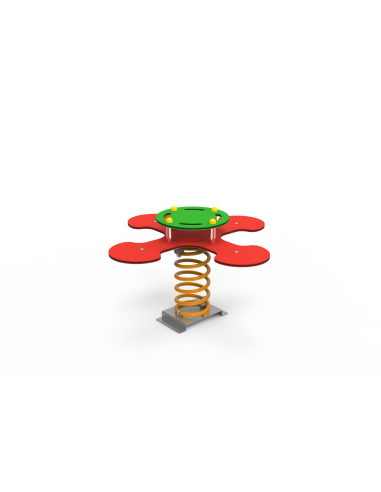 Balancín muelle Flor 4 Plazas