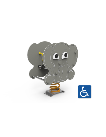 Balancín muelle inclusivo Elefante